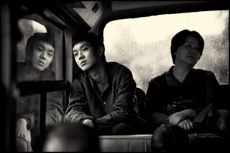 caption from the film Parasite kadr from the film Parasite