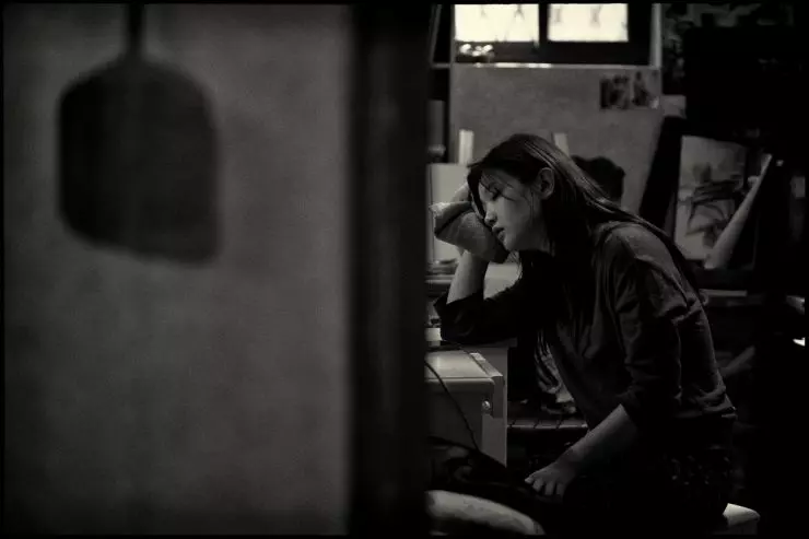 caption from the film Parasite kadr from the film Parasite
