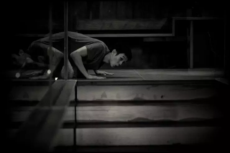 caption from the film Parasite kadr from the film Parasite