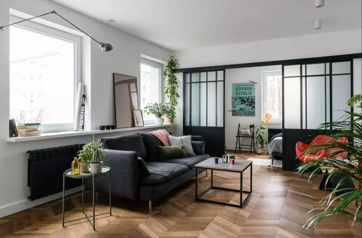 open space of the living area