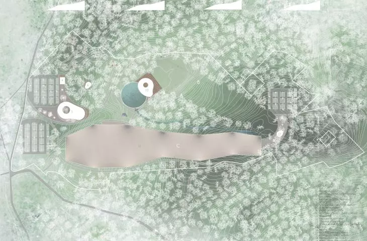 Indoor ski slope project, land development