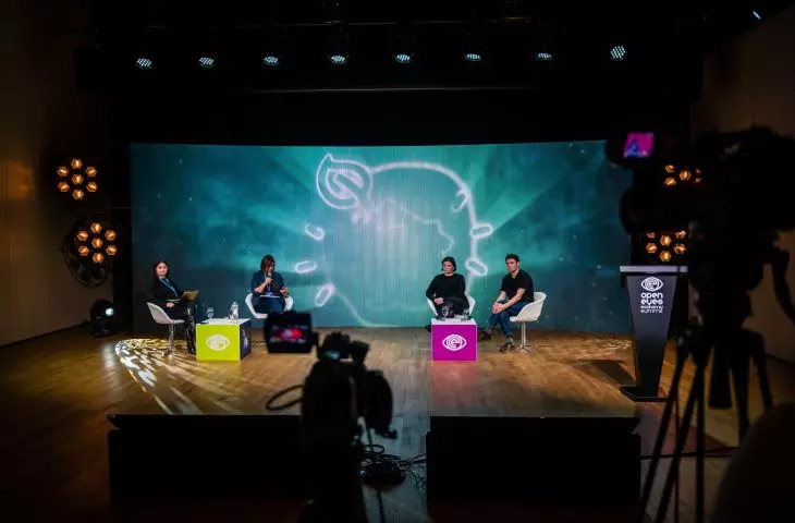 The panel was held without an audience