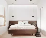Minimalistyczna sypialnia
