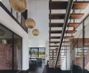 Bright interior and lots of glazing