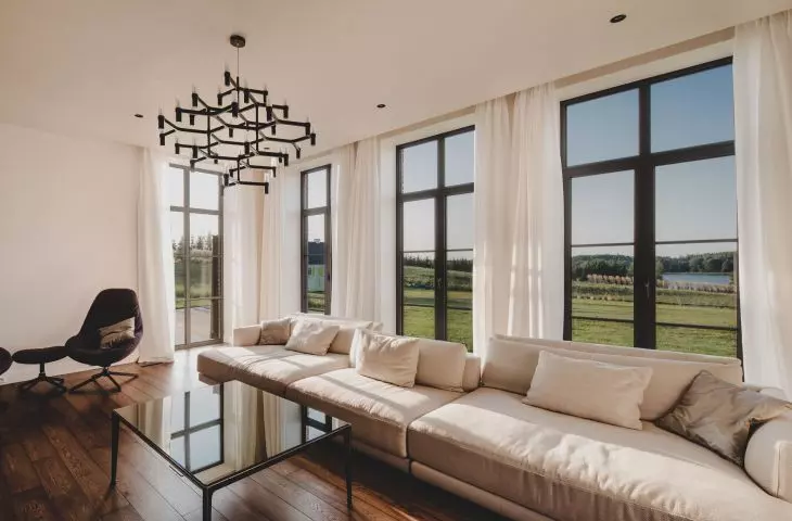 Bright living room