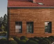 Wooden façade