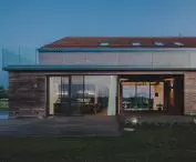 Glazing and terrace