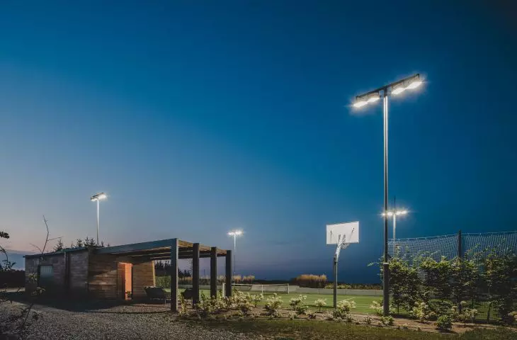 Tennis courts