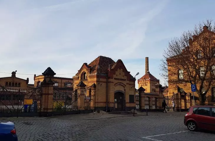 Old Slaughterhouse - main entrance from Garbary Street.