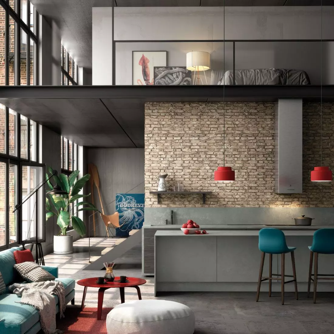 Konglomerat Silestone
Seaport 