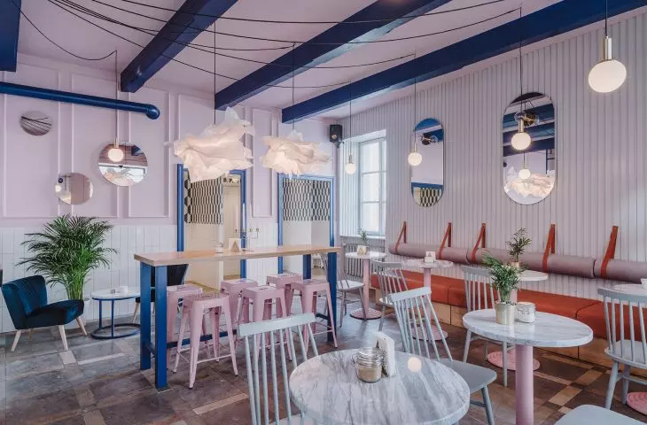 interior of the premises