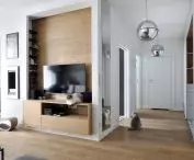 Hallway and living room