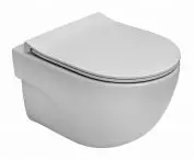 Modern toilet sets with fashionable slim Roca seats