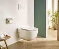 Modern toilet sets with fashionable slim Roca seats
