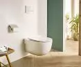 Modern toilet sets with fashionable slim Roca seats