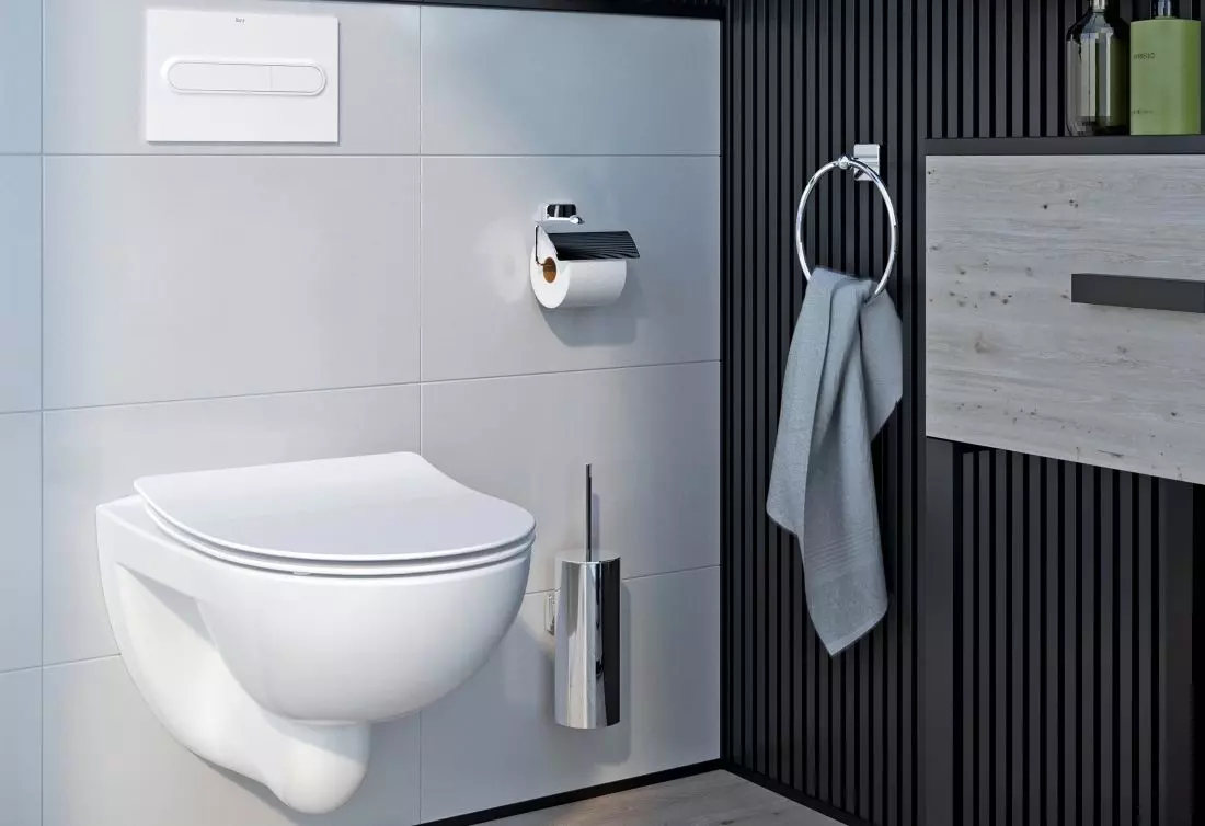 Nowoczesne zestawy WC z modnymi deskami slim Roca