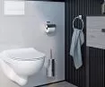 Modern toilet sets with fashionable slim Roca seats