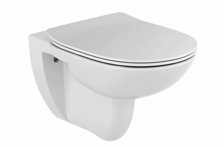 Nowoczesne zestawy WC z modnymi deskami slim Roca