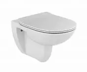 Nowoczesne zestawy WC z modnymi deskami slim Roca