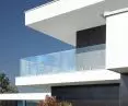 fragment of a black and white house
