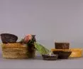 The raw material can be used to make containers, dishes and even candles