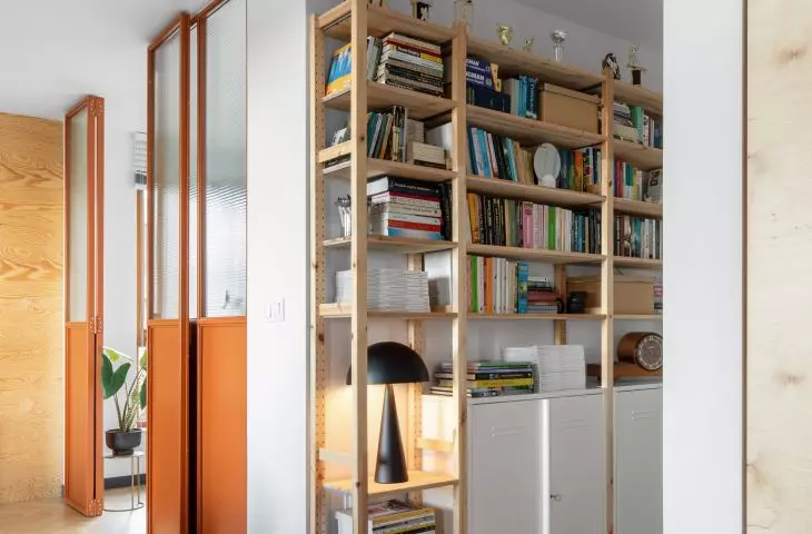 Library in the hallway