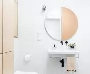 Bathroom with terrazzo floor