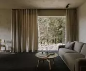 wnętrze apartamentu w Wilczej Porębie, proj.: studio de.materia