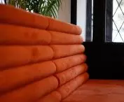 Brick upholstery