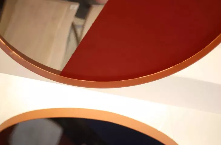 Mirrors on the ceiling