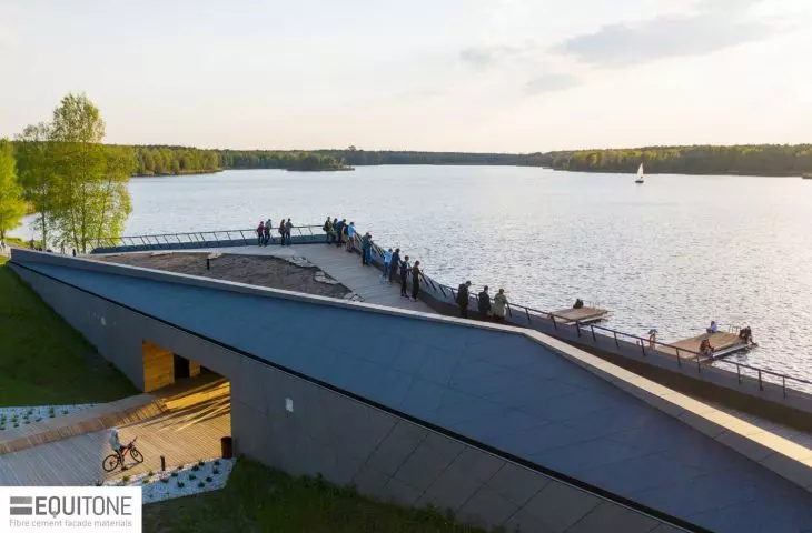 Przystań kajakowa Paprocany, proj.: RS+ Robert Skitek