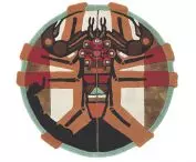 Astro carpet collection, scorpion