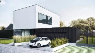 mur zewnętrzny stał się integralną częścią domu jednorodzinnego mur zewnętrzny stał się integralną częścią domu jednorodzinnego