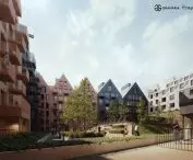 dziedziniec na Wyspie Spichrzów
