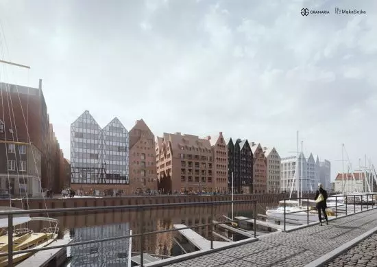 marina na Wyspie Spichrzów