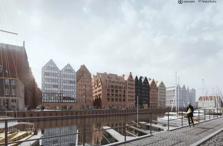 marina na Wyspie Spichrzów