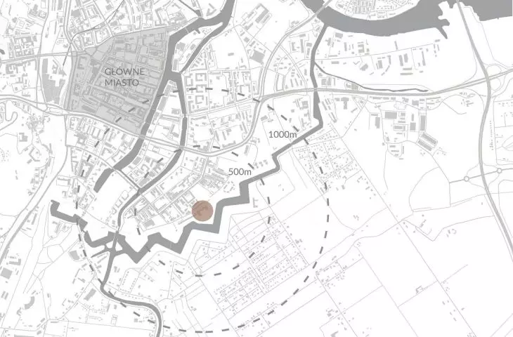 lokalizacja w skali miasta Gdańsk