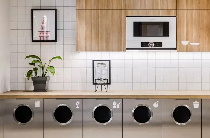 Recycling in the kitchen