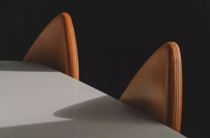 Cognac leather furniture
