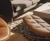 Designer furniture in the living room