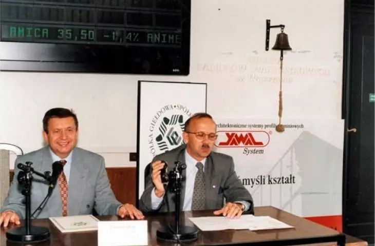 Debiut YAWAL-SYSTEM S.A. na giełdzie - rok 1998