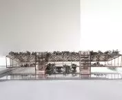 Mock-up of a bridge in Rotterdam