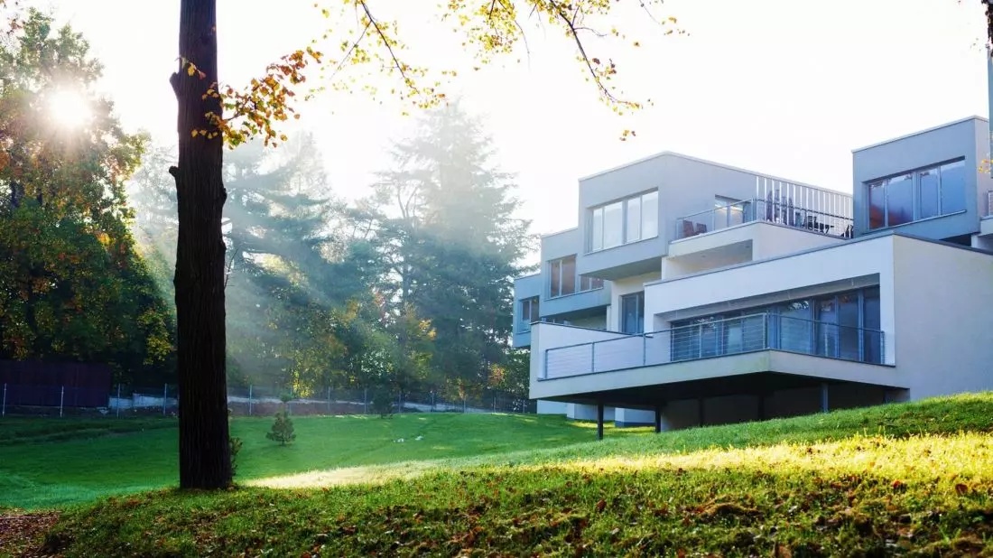 Modernistyczny budynek
Lemon Resort Spa