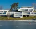 Modernistic buildings of Lemon Resort Spa