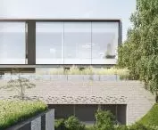 large glazing allows you to enjoy the views