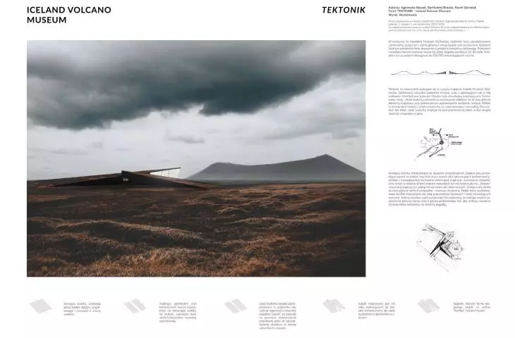 Architecture, 2nd Prize, Tektonik Island Vulcano Museum