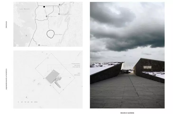 Architecture, 2nd Prize, Tektonik Island Vulcano Museum