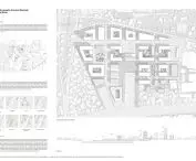 Urbanistyka, 2. nagroda, Zagospodarowanie terenów Starołęki nad rzeką Wartą, proj.: Michał Orlikowski (UAP) 