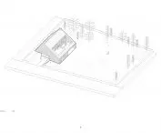 Dom dla N+S, aksonometria