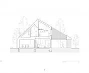 Home for N+S, cross section AA